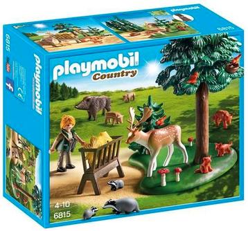 Playmobil Country Bosdieren Set 6815 beschikbaar voor biedingen