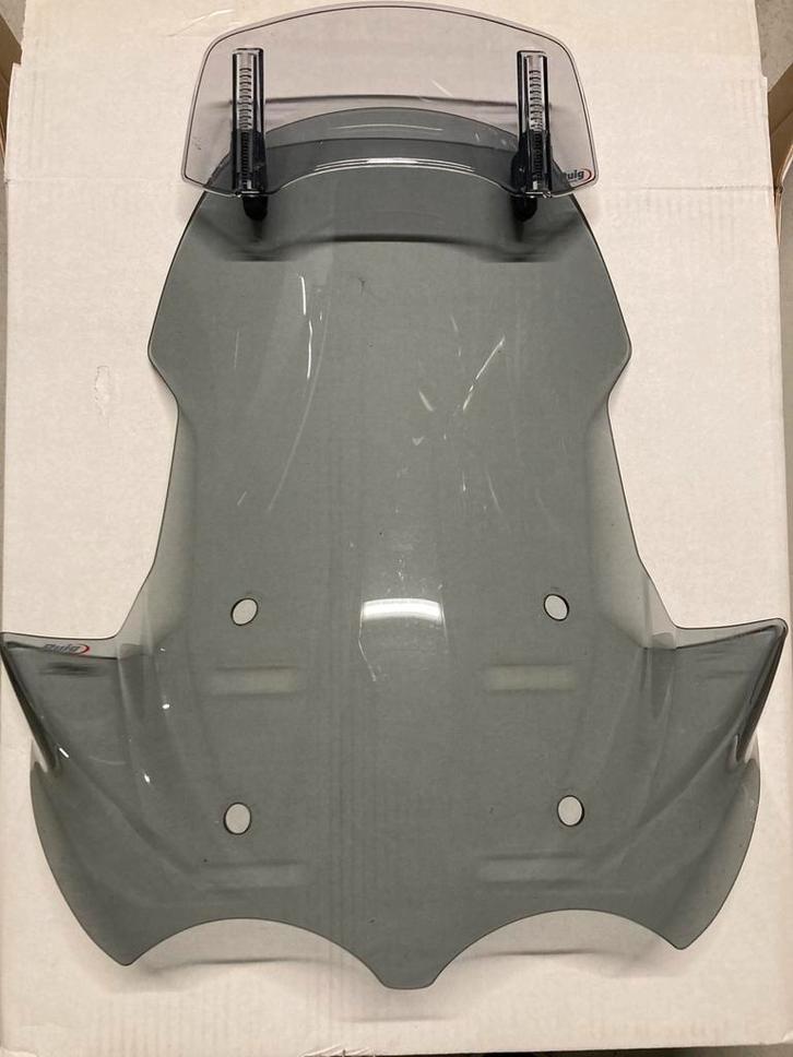 Hoog windscherm / toerruit van Puig voor Moto Guzzi V85TT, Motoren, Onderdelen | Overige, Gebruikt, Ophalen of Verzenden
