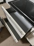 Complete keuken Compleet met APP 120Keukens op voorraad 2858, Hoekkeuken, Ophalen of Verzenden, Zo goed als nieuw, Met kookeiland