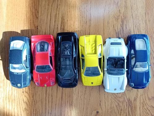 6 MAISTO auto's in hele mooie staat jaren 90 / SHELL, Hobby en Vrije tijd, Modelauto's | 1:43, Zo goed als nieuw, Auto, Overige merken