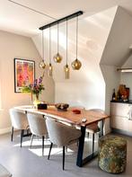 Hanglamp Quinto Smoke 5 Lights, Ophalen of Verzenden, Zo goed als nieuw, Glas, 75 cm of meer