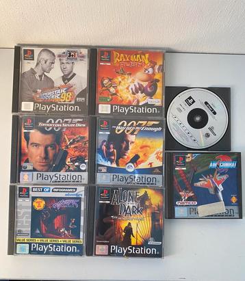 PlayStation 1 games (8) beschikbaar voor biedingen