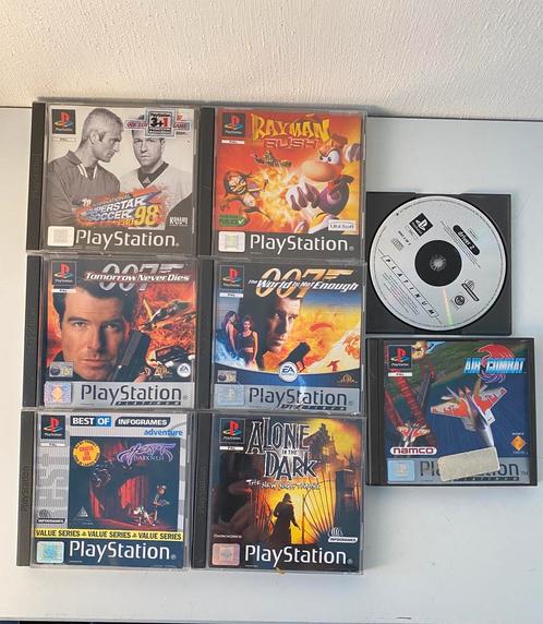 PlayStation 1 games (8), Spelcomputers en Games, Games | Sony PlayStation 1, Gebruikt, 1 speler, Ophalen of Verzenden