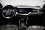 Kia Niro 1.6 GDi Hybrid DynamicLine |CAM|Carplay|, Auto's, Kia, Gebruikt, Blauw, Leder en Stof, Origineel Nederlands