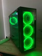 Gaming PC + Monitor, Computers en Software, Desktop Pc's, Zelf gebouwde pc, Ophalen of Verzenden, Zo goed als nieuw, Gaming