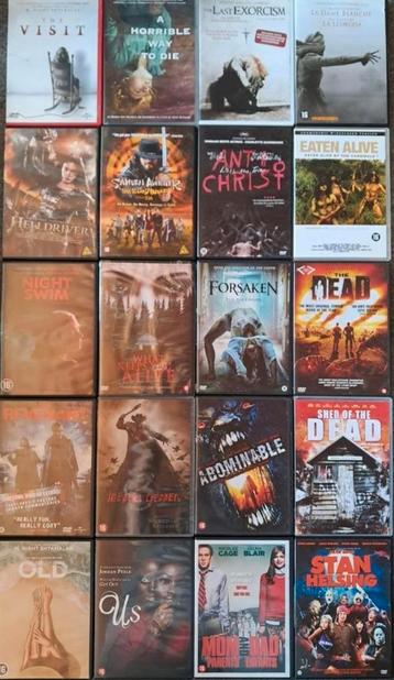 DVD Horror Films (€25partij / €9p.s. incl verzendkosten) beschikbaar voor biedingen