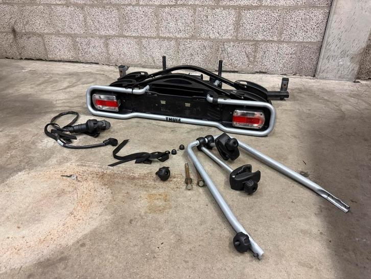 Thule EuroRide 940 dubbele Fietsendrager (kantelbaar), Auto diversen, Fietsendragers, Gebruikt, Trekhaakdrager, Ophalen