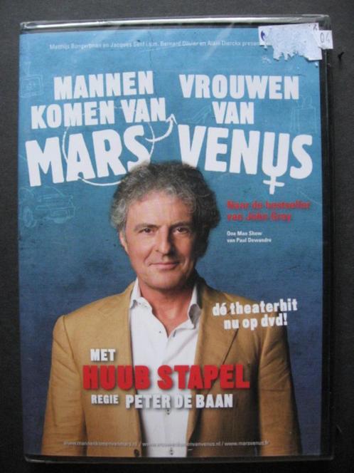 Mannen komen van Mars, vrouwen van Venus, Cd's en Dvd's, Dvd's | Cabaret en Sketches, Nieuw in verpakking, Stand-up of Theatershow