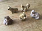 Miniatuur beestjes van steen, Ophalen of Verzenden, Beeldje of Figuurtje