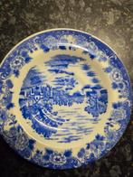 Vintage Blauw Wit Bord, Ophalen