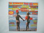 16 zonnige top 40 hits LP, Cd's en Dvd's, Vinyl | Verzamelalbums, Ophalen of Verzenden, Gebruikt, 12 inch, Pop