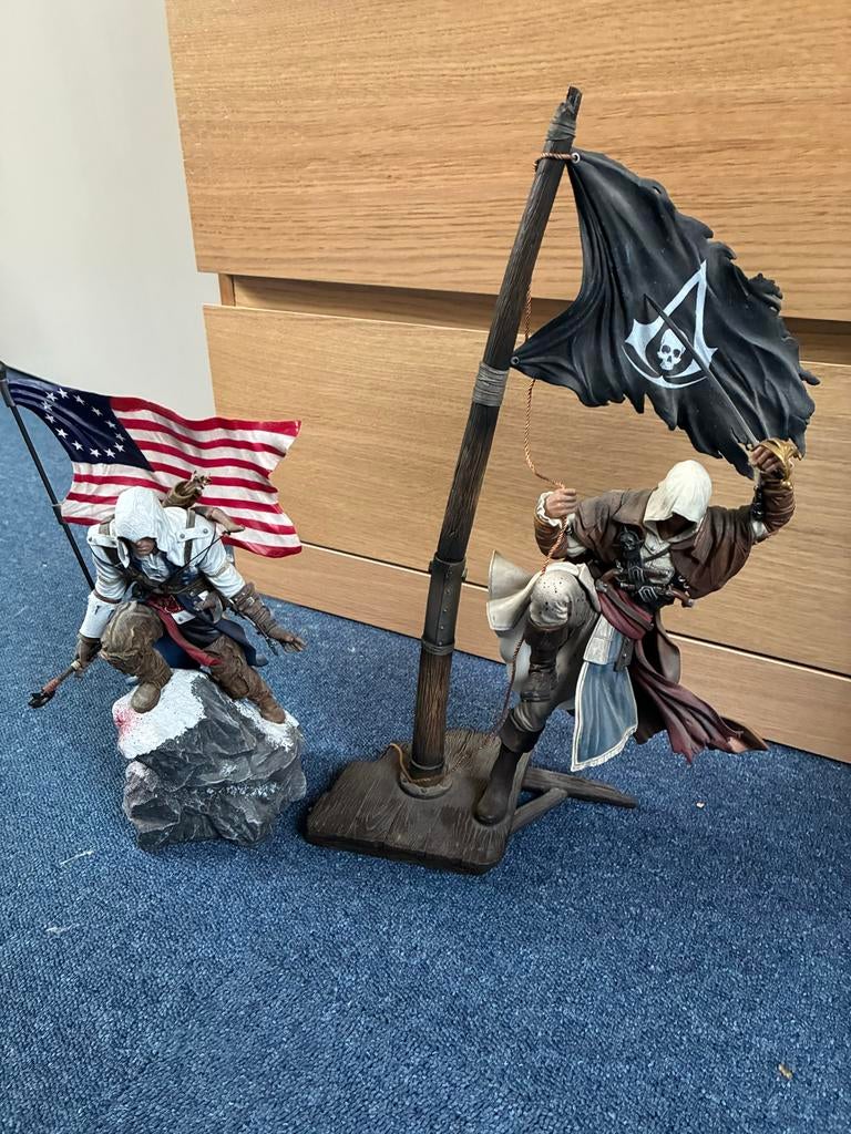 Assassin's Creed Standbeelden - Van Deel 3 & Black Flag, Vanaf 18 jaar, 1 speler, Zo goed als nieuw, Ophalen
