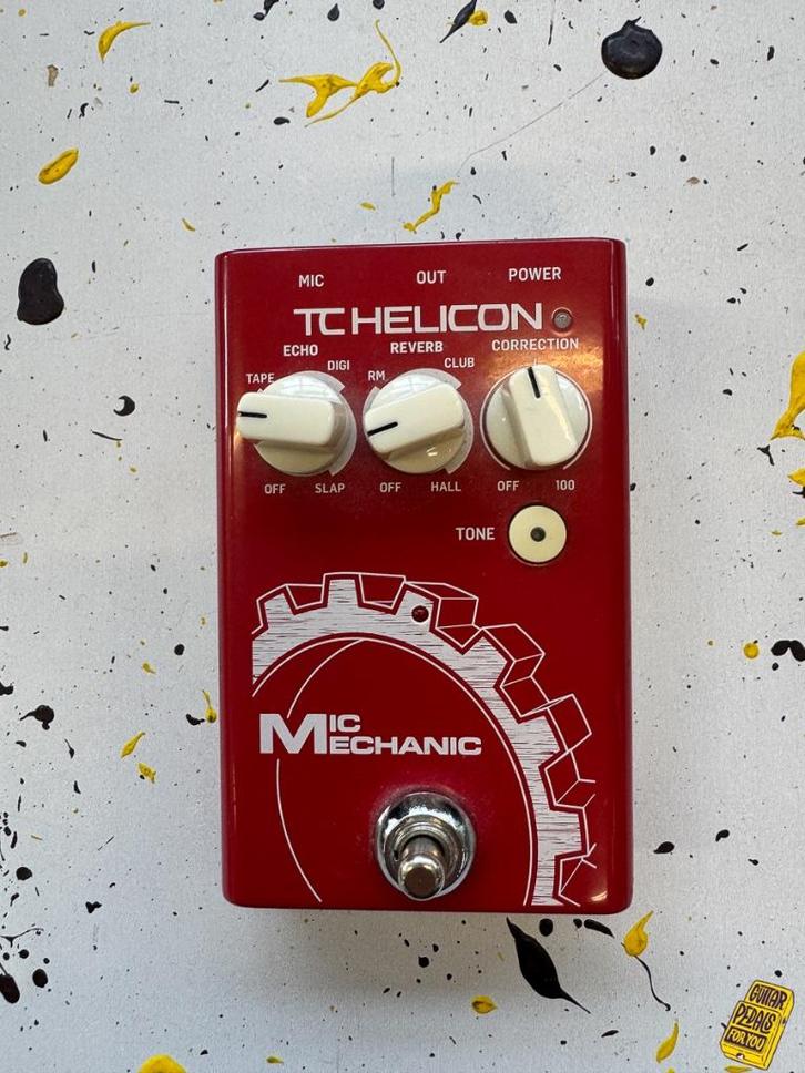 TC Helicon Mic Mechanic, Muziek en Instrumenten, Effecten, Zo goed als nieuw, Reverb, Volume, Ophalen of Verzenden
