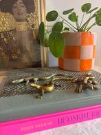 Vintage set messing hagedissen, Antiek en Kunst, Verzenden, Koper