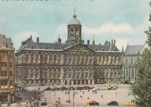 AMSTERDAM Dam met Koninklijk Paleis, Verzamelen, Ansichtkaarten | Nederland, Ongelopen, Noord-Holland, 1940 tot 1960, Verzenden