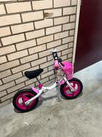 Roze Loopfiets voor Kinderen, Ophalen of Verzenden, Zo goed als nieuw, 14 inch of minder, Handrem