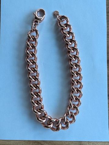 Rosé Schakelarmband beschikbaar voor biedingen