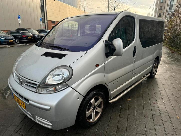 Nissan Primastar 1.9 DCI 2004 dubbel cabine airco, Auto's, Bestelauto's, Bedrijf, Diesel, Euro 4, Handgeschakeld, Origineel Nederlands