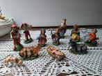 Italiaans vintage kerststal letje, Diversen, Kerst, Ophalen of Verzenden, Gebruikt