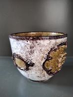 Vintage Bloempot met Decoratieve Details, Ophalen of Verzenden
