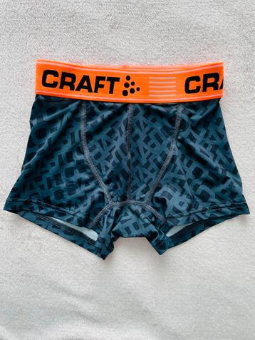 Nieuw CRAFT Greatness Boxershort Zwart/Grijs/Oranje Maat S beschikbaar voor biedingen