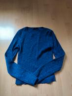 Kerst cadeau tip: Mango Blauwe Trui - Maat S, Blauw, Ophalen of Verzenden, Zo goed als nieuw, Mango