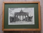 Brandenburger Tor Tekening, Berlijn 1941, Antiek en Kunst, Kunst | Tekeningen en Foto's, Ophalen of Verzenden