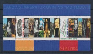 2000 Blok Geboortedag Karel V 1877 postfris beschikbaar voor biedingen