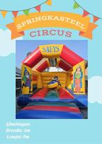 Springkussen Circus te huur, Ophalen, Zo goed als nieuw, Verjaardag