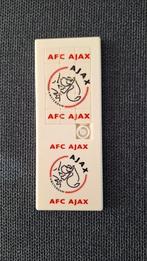 AJAX HORLOGE..SLEUTELHANGER..SCHUIFPUZZLE, Verzamelen, Ophalen of Verzenden, Ajax
