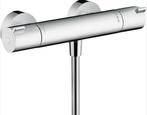 2 keer gebruikt- Hansgrohe Douchethermostaat Ecostat 1001 CL, Ophalen, Zo goed als nieuw, Chroom, Kraan