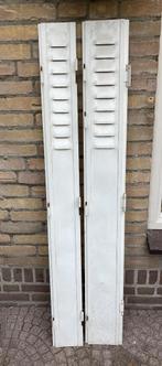 2x Brocante oude smalle ijzeren luiken, Ophalen, Gebruikt, Nvt, Nvt