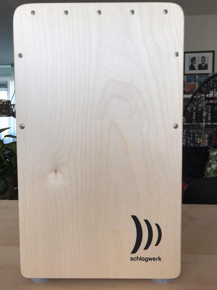 Cajon  (schlagwerk), Muziek en Instrumenten, Percussie, Zo goed als nieuw, Trommel, Ophalen