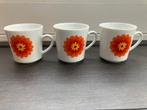 Winterling Marktleuthum Bavaria kopjes 3 x | retro design, Ophalen of Verzenden