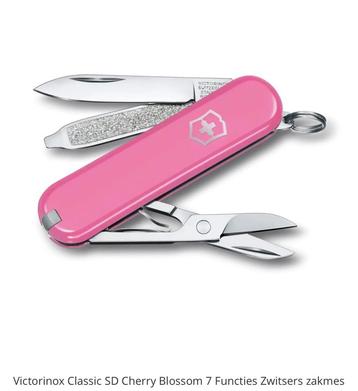 ZGAN! Victorinox zakmes cherry blossom 7 functies €13,99 beschikbaar voor biedingen