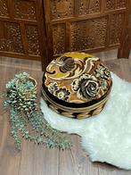 UITVERKOOP / Vloerkussen / Meditatie kussen / 40x20cm, Huis en Inrichting, Bruin, ., Rond, Nieuw