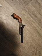 Antiek dubbelloop penvuur pistooltje geen geweer of revolver, Ophalen of Verzenden