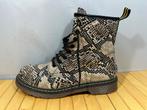 Salinyang, maat 41, biker boots met reptiel printje, Salinyang, Verzenden, Zwart, Lage of Enkellaarzen