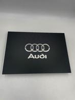 Reclamebord Audi logo 57x40cm aluminium, Verzenden, Reclamebord