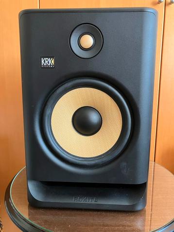 2 zwarte KRK Rokit 8 Studio Monitoren beschikbaar voor biedingen