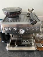 Sage Barista Express Espressomachine - Zo goed als nieuw!, Witgoed en Apparatuur, Koffiezetapparaten, Ophalen, Afneembaar waterreservoir