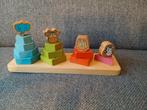 Houten stapeltoren, Kinderen en Baby's, Speelgoed | Houten speelgoed, Ophalen of Verzenden, Zo goed als nieuw, Overige typen