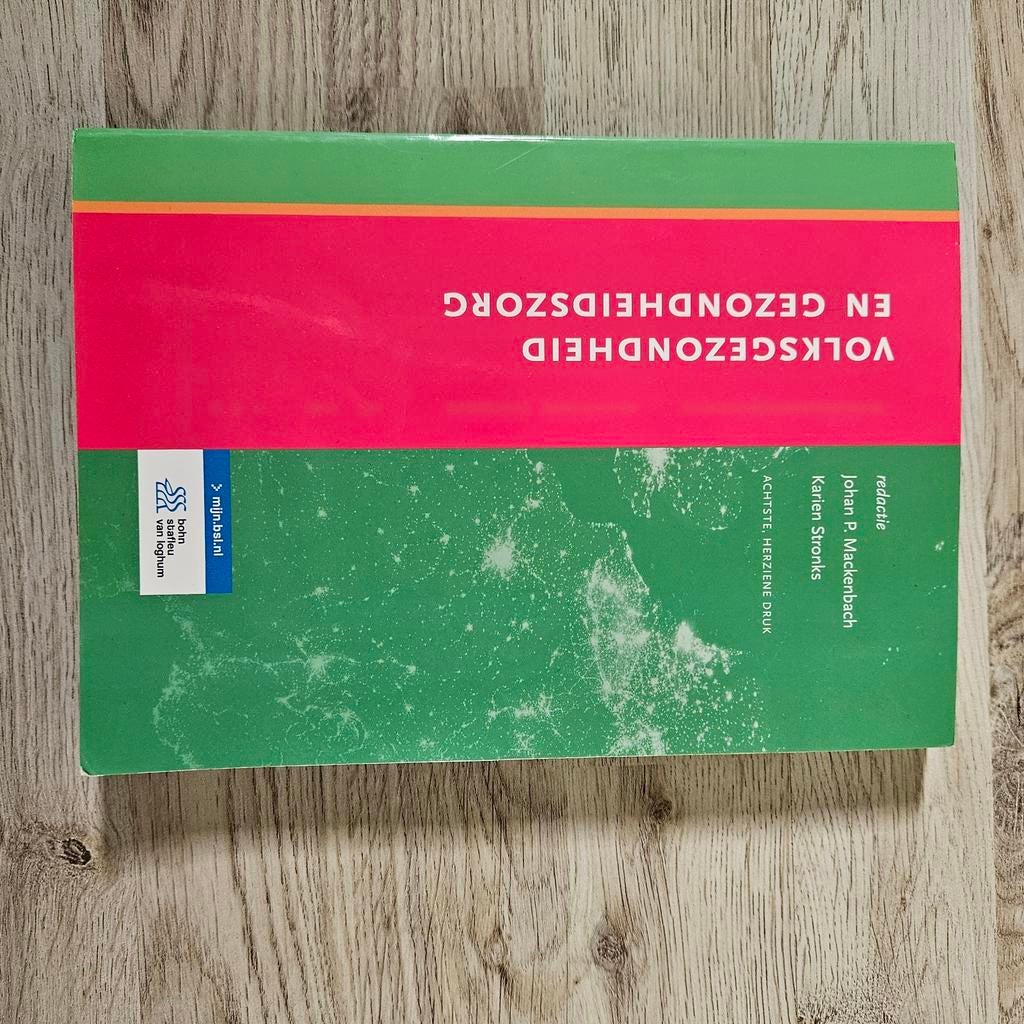 Volksgezondheid en Gezondheidszorg - Mackenbach/Stronks, Boeken, Studieboeken en Cursussen, Gelezen, Johan P. Mackenbach, Karien Stronks