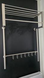 Rietveld RVS Design Kapstok 80cm, Huis en Inrichting, Woonaccessoires | Kapstokken, Gebruikt, Minder dan 100 cm, Metaal, Ophalen