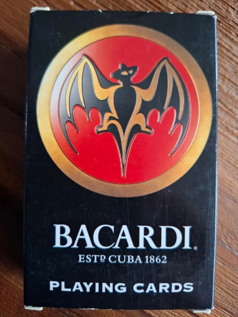 Zwarte Bacardi Speelkaarten, Vijf spelers of meer, Ophalen of Verzenden, Nieuw, Bacardi