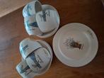 Kop en schotels Jet ter Steege, lavender, Huis en Inrichting, Keuken | Servies, Ophalen, Nieuw, Overige stijlen, Kop(pen) en/of Schotel(s)
