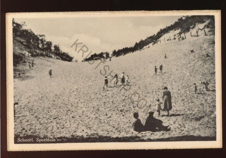 Schoorl - Speelduin [KRST009-1768, Verzamelen, Ansichtkaarten | Nederland, Gelopen, Noord-Holland, 1940 tot 1960, Verzenden