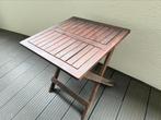 Tuintafeltje 45x45x45 hout, Tuin en Terras, Tuintafels, Ophalen, Zo goed als nieuw, Rechthoekig, Hout