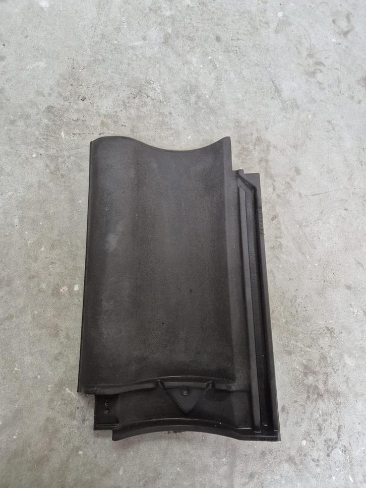 Nibra 250-010 H14 blauw gesmoord dakpannen, Doe-het-zelf en Verbouw, Dakpannen en Dakbedekking, Zo goed als nieuw, Dakpannen, Steen of Klei