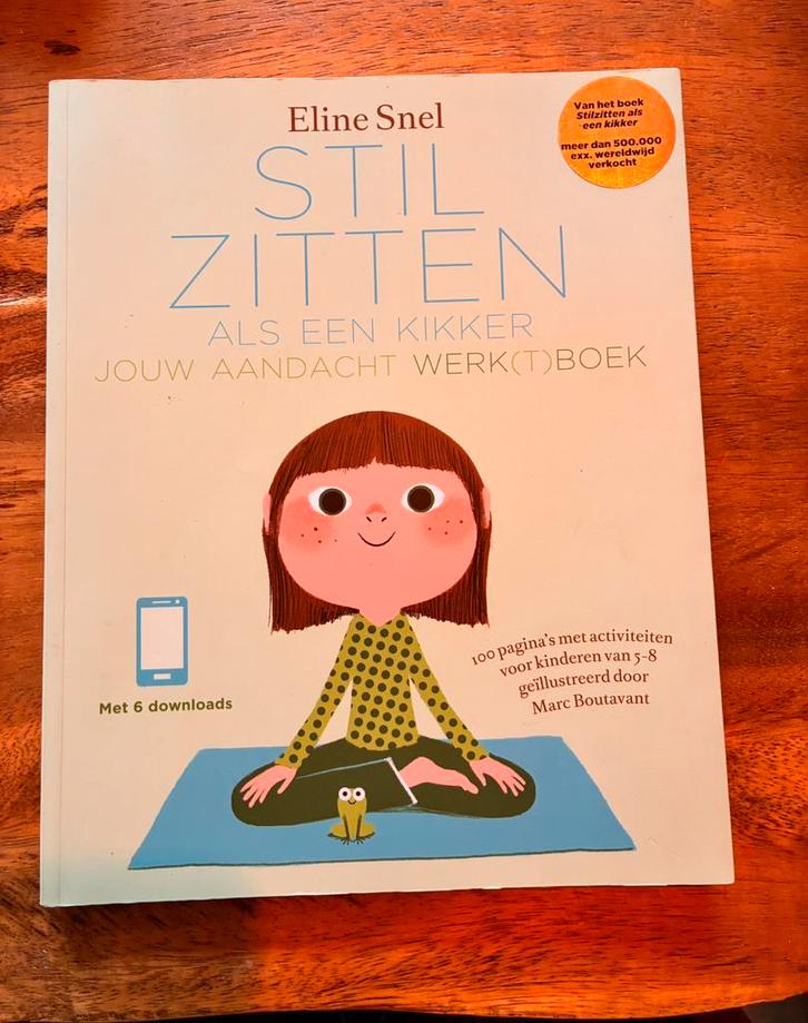Eline Snel - Stilzitten als een kikker Werkboek, Boeken, Gezondheid, Dieet en Voeding, Zo goed als nieuw, Ophalen of Verzenden